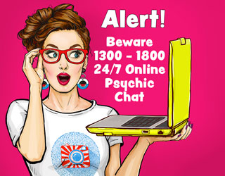 Be Aware od 1300 1800 line Psychic Chat