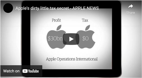 Apple tax secret - video