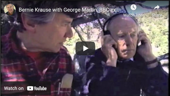 Bernie Krause and George Martin