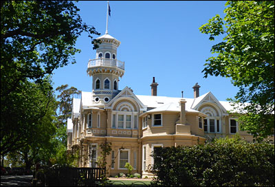 Braemar College, Mount Macedon today. The school in Joan Lindsay's book Picnic at Hanging Rock was based on Braemar College