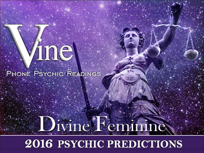 2016 Psychic Prediction Message - Vine's Purple Vision of the Divine Feminine Cosmic Energy for 2016