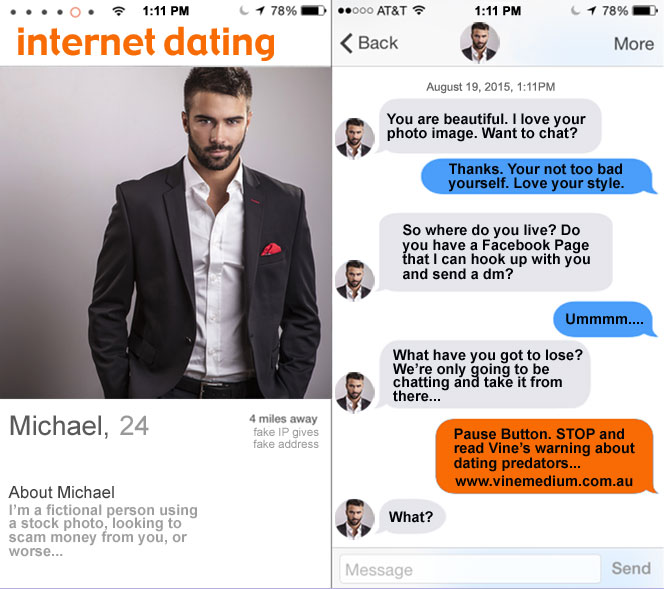 Vine Psychic warns about Internet Dating Predators