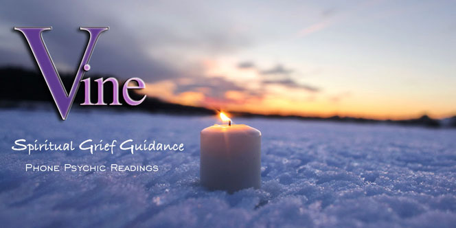 Vine Psychic - Helps the Bereaved, Especially at Christmas - Spiritual Grief Guidance article - Psychic Reading Editorial