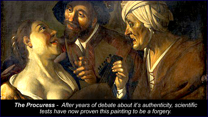 The Procuress - Now declared a fake