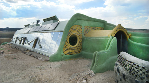 Green Earthship - Taos, New Mexico