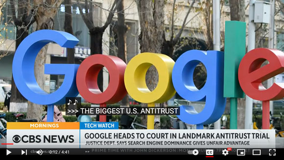 Google Antitrust Court Case