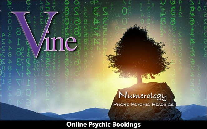 Numerology Phone psychic Readings - Clairvoyant Medium VINE
