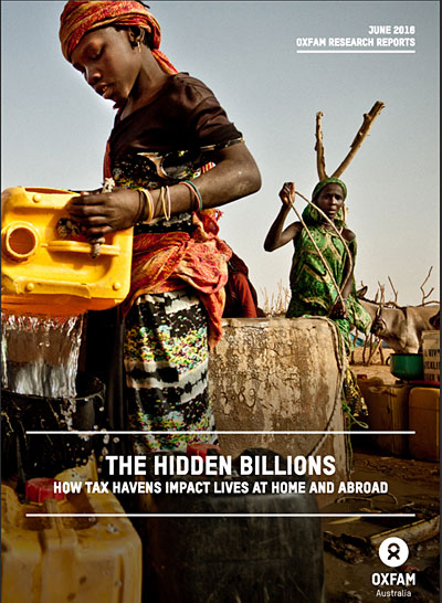 Oxfam Report - The Hidden Millions - Cover