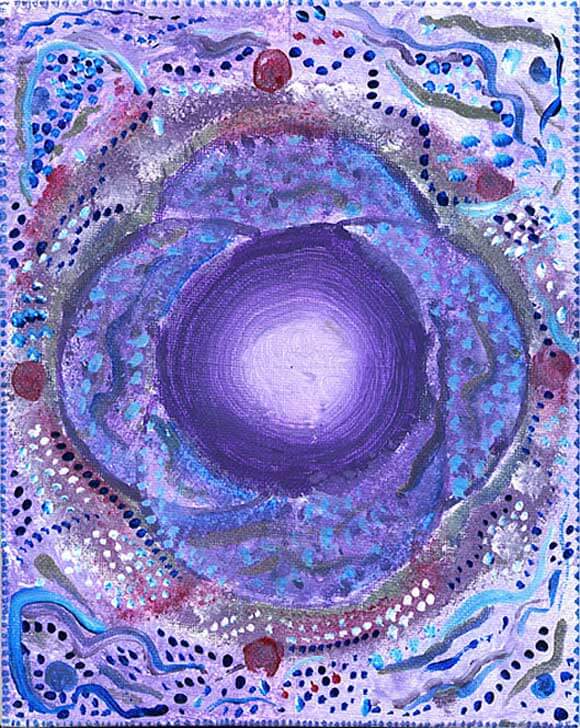 Vine's Mandala - Painting