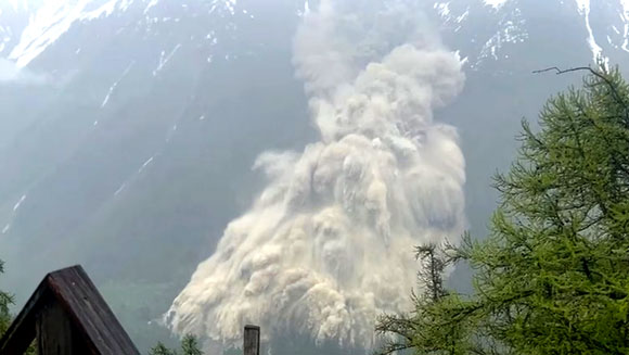 Land Tsunami - Blatten Landslide
