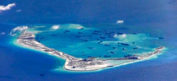 Chinese Island Military base