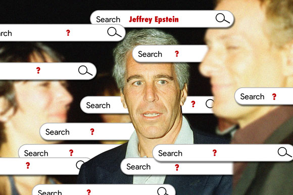 Using SEO to remove negative stories about Epstei from the 1st page of Google searches