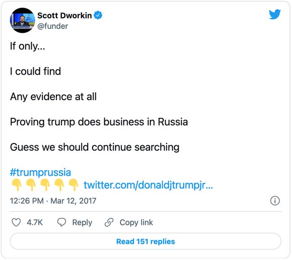 Scott Dworkin Tweet