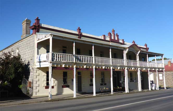 Ghost at Royal George Hotel Kyneton Victoria