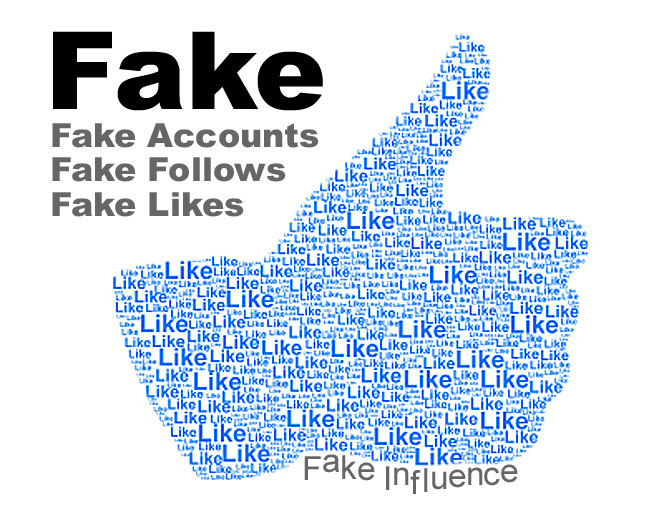 Twitter Social Media Fake Likes - Fake Influence and Manipulation