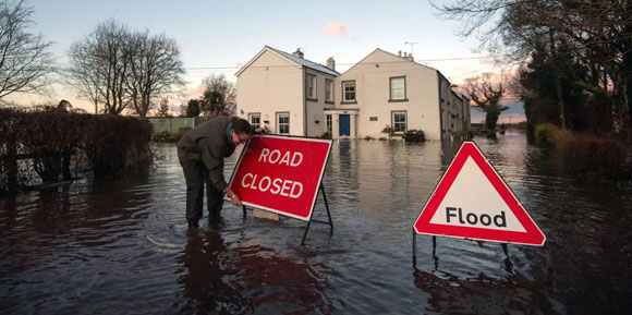 Floods in the UK 2021
