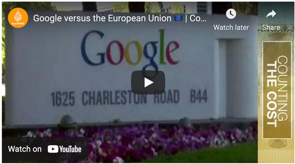Google Vs European Unio video