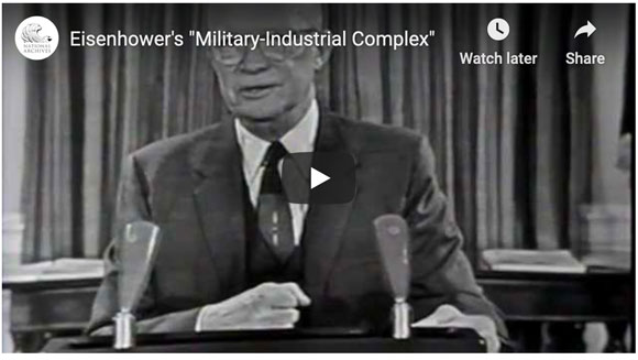 President Eisenhower talks about the Military Industrial Complex