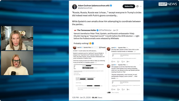 Trump-Putin-Epstein connections