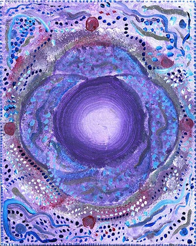 Vine's Mandala Painting