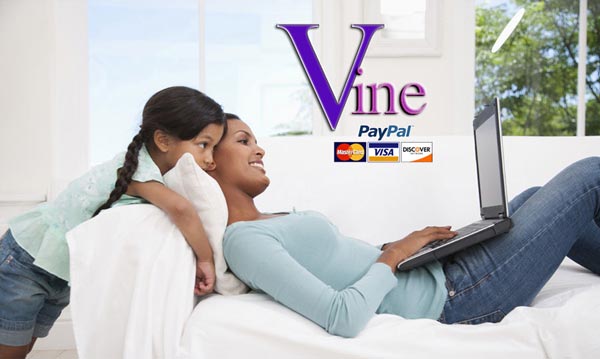 Vine PayPal Bookings