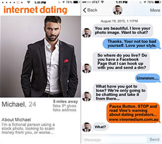 Vine Psychic Warns about Internet Dating Predators