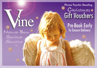 Christmas Spiritual Reading Gift Vouchers