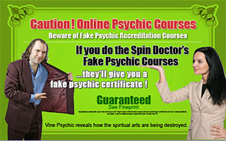 Psychic Training Courses Certificates