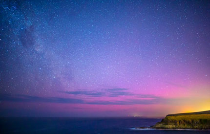 aurora australis from NSW